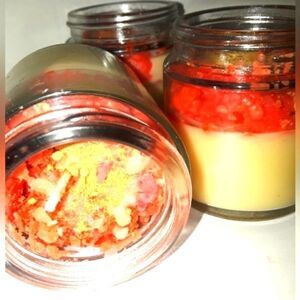 Hand Crafted Frozen Custard dessert candle